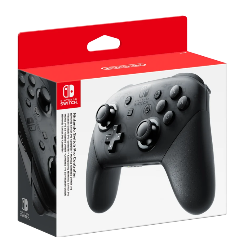 Nintendo Switch Pro Controller (svart) - Trådlös Spelkontroll