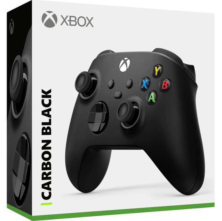 Xbox Series X (svart) - Trådlös Spelkontroll